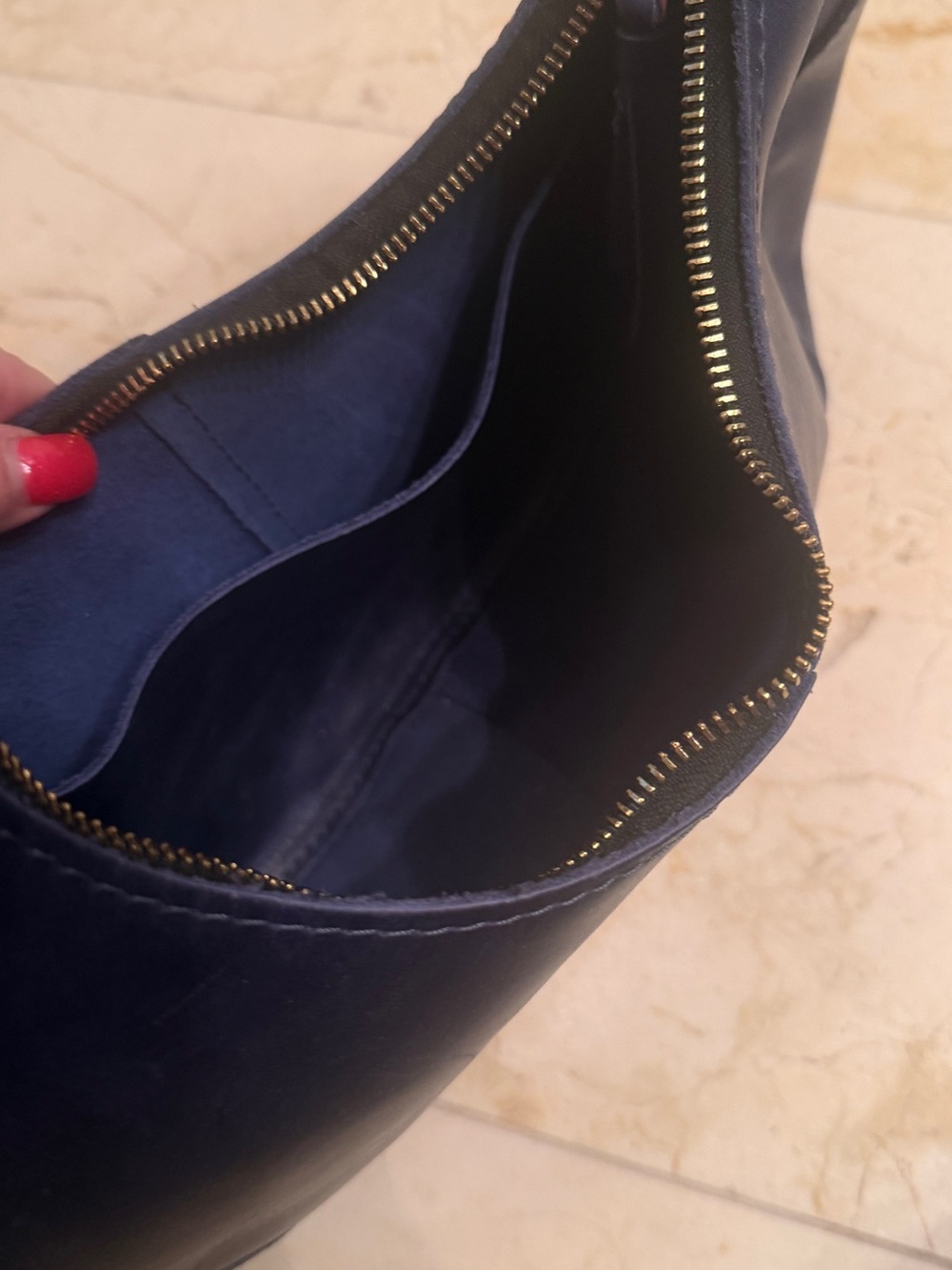 Portland Leather Classic Nora in Cowboy Blue! Only used for two weeks! - Picture 3 of 6